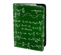 YUNWEIKEJI Formule di equazioni matematiche, Porta passaporto da viaggio in pelle PU Custodia per passaporto Copertine per passaporto da 5,5 pollici