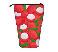 YUNWEIKEJI Frutto Del Modello Di Litchi, Astuccio telescopico, Portapenne con cerniera Astuccio per trucco Astuccio per matite Astuccio per penne