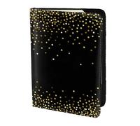 YUNWEIKEJI Modello glitter oro, Porta passaporto da viaggio in pelle PU Custodia per passaporto Copertine per passaporto da 5,5 pollici