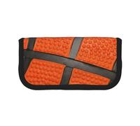 YUNWEIKEJI Pallacanestro Linea Nera, Astuccio per matite, Astuccio per matite in tela Astuccio per penne a matita di grande capacità