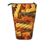 YUNWEIKEJI Pasta Gustosa, Astuccio telescopico, Portapenne con cerniera Astuccio per trucco Astuccio per matite Astuccio per penne