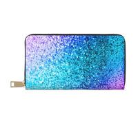 YUNWEIKEJI Punto paillettes glitterate, Portafogli Portafogli di grande capacità Porta carte di credito Portafoglio in pelle in microfibra