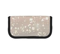 YUNWEIKEJI Scintilla di lamina di stelle dorate glamour vintage, Astuccio per matite, Astuccio per matite in tela Astuccio per penne a matita di grande capacità