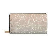 YUNWEIKEJI Scintilla di lamina di stelle dorate glamour vintage, Portafogli Portafogli di grande capacità Porta carte di credito Portafoglio in pelle in microfibra
