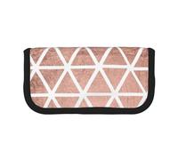 YUNWEIKEJI Sfondi modello oro rosa, Astuccio per matite, Astuccio per matite in tela Astuccio per penne a matita di grande capacità
