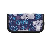 YUNWEIKEJI Simpatici animali degli orsi koala australiani, Astuccio per matite, Astuccio per matite in tela Astuccio per penne a matita di grande capacità