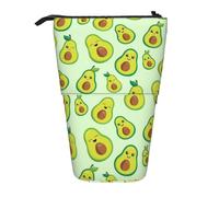 YUNWEIKEJI Simpatico avocado stampato, Astuccio telescopico, Portapenne con cerniera Astuccio per trucco Astuccio per matite Astuccio per penne