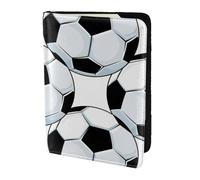 YUNWEIKEJI Sport di palloni da calcio di calcio, Porta passaporto da viaggio in pelle PU Custodia per passaporto Copertine per passaporto da 5,5 pollici