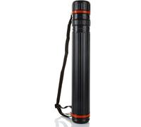 YUNXIASW Rullo telescopico per poster, porta documenti, colore nero