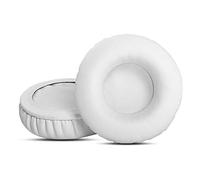 YunYiYi, 1 paio di cuscinetti di ricambio in schiuma per auricolari, compatibili con le cuffie Pioneer HDJ700, HDJ-700, HDJ-700, 700W, HDJ, colore grigio e bianco