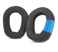 YunYiYi Cuscinetti auricolari di ricambio compatibili con cuffie da gioco Logitech G321 in memory foam con rivestimento in tessuto a maglia traspirante ad alta elasticità (nero)