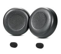 YunYiYi Cuscinetti auricolari di ricambio compatibili con cuffie Logitech Zone Wireless 2 ES, in pelle proteica con memory foam ad alta resilienza, morbidi e confortevoli, per lunghe ore di utilizzo