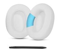 YunYiYi Cuscinetti auricolari di ricambio compatibili con cuffie Sony ULT WEAR/ULT WEAR 900N con cancellazione del rumore Bluetooth, parti di copertura della fascia (bianco)