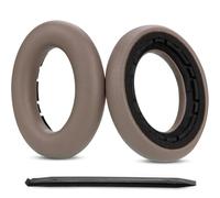 YunYiYi Cuscinetti auricolari di ricambio compatibili con cuffie wireless Sennheiser Accentum/Accentum Plus, cuscinetti in memory foam, maggiore comfort, vestibilità sicura e durata (grigio)