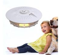 YUNYODA Trappola per pulci, Lampada elettrica antipulci a 4 modalità, Trappola per Mosche per scarafaggi, Lampada antipulci Non tossica per Il Controllo dei parassiti Interni ed Esterni
