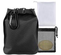 YUNYU Kit da viaggio per sapone di alta qualità con doppia tasca a rete e moschettone - impermeabile, supporto ad asciugatura rapida per bagno, doccia, campeggio, custodia compatta per hotel, palestra