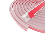 YUNYU Striscia adesiva trasparente per paraspruzzi da 1 m, barriera flessibile e impermeabile per piani di lavoro della cucina, lavelli del bagno, doccia e piani cottura, protezione trasparente per