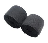 YunYunStrap 25mm di larghezza Grigio scuro cucire su nastro a strappo Nylon non adesivo tessuto di fissaggio Set per borse abbigliamento scarpe zaini fai da te artigianato
