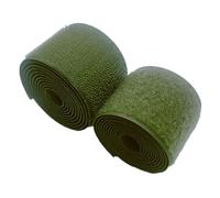 YunYunStrap 25mm di larghezza Verde oliva cucire su nastro a strappo Nylon non adesivo tessuto di fissaggio Set per borse abbigliamento scarpe zaini fai da te artigianato