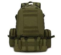 YunYunStrap 50L Grande zaino tattico militare staccabile Molle borsa di assalto pack, Pacchetto dell'esercito 3 giorni borse per caccia trekking campeggio