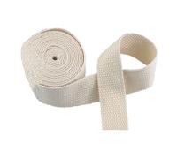 YunYunStrap Cinghia in cotone per borse 20 mm, spessore 1,3 mm Lunghezza 5 10 o 20 iarde