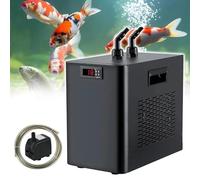 yunzhenzhen Refrigeratore d'Acqua per Acquario di Raffreddamento Ad Acqua 300 L Raffreddatore Elettronico Rumore Inferiore Acquario con Pompa e Tubo Flessibile