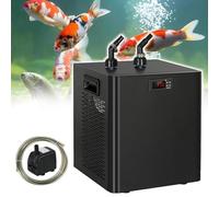 yunzhenzhen Refrigeratore d'Acqua per Acquario di Raffreddamento Ad Acqua 300 L Raffreddatore Elettronico Rumore Inferiore Acquario con Pompa e Tubo Flessibile