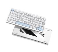 YUNZII AL75 PRO 75% Tastiera Meccanica Wireless in Alluminio - Gaming BT/2.4G/Cablata Con Tasti PBT, Guarnizione Montata Hot Swap RGB per Mac/Win (Argento, Gateron Zero)