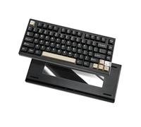 YUNZII AL75 PRO Tastiera da gioco wireless al 75%, BT/2.4G/Tastiera meccanica in alluminio cablata con copritasti PBT, guarnizione montata a caldo RGB personalizzata per Mac/Win (nero, Gateron Zero)