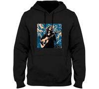 Yuogkk Felpa con Cappuccio Chris Sale Cornell Uomo e Donna Felpa Rock, Retro Hip Hop Pullover Classic Era Jacket Fun Printed Pattern Street Top Fashion Harajuku Sweater-Black||XS