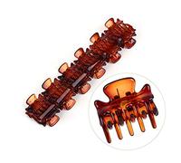 YUOIUX Forcine per capelli, 12 pezzi, per donne e ragazze, 3 cm, motivo geometrico colorato A