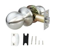 YUOIUX Pomello rotondo per porta girevole in acciaio inossidabile, maniglia rotonda non bloccante per corridoio, armadio, facile da usare