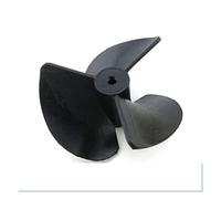 YUOIUX Resistente all'usura 2mm Albero 3 pale Eliche Nylon Paddle per Modello Barca Nave Accessori Barca