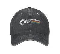 YUONME Berretto da Baseball Hip Hop Retro Denim Commodore Baseball cap Primavera Autunno Snapback cap Computer Geek Nerd Cappello Cappello Regalo
