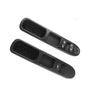 YUONUO Interruttore Finestra 2 Pezzi Lato Conducente Lato Passeggero Pulsante Comando Alzacristallo Elettrico Nero On-off-on Per Peugeot 207 2007-2015 6554QC
