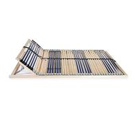 YUOTYRKTEJRSG Faggio e Betulla 7 Zone Ergonomico 42 Doghe 100x200 cm