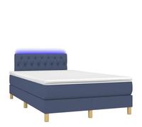 YUOTYRKTEJRSG Led Integrato con Testata Regolabile 150cm 120x190 Blu