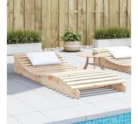 YUOTYRKTEJRSG Lettino Prendisole 205x80x31,5 cm in Legno Massello di Pinosedie da esterno sedia sdraio da esterno poltrone da giardino sdraio da esternoAdatto a patii da giardino