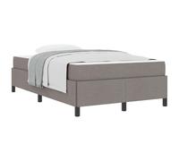 YUOTYRKTEJRSG Letto a molle Talpa 120 x 190 cm Tessuto King Single Bed Frame with Mattress Set Medium Firm Pocket Spring Sturdy Engineered Wood Slatted Base for Modern Bedroom Guest Room Home Hotel