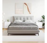 YUOTYRKTEJRSG Mobiletto portaoggetti Comodino per camera da lettoComodini 2 pz Bianchi 40x40x50 cm in Legno MultistratoAdatto alle camere da letto