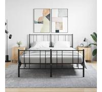 YUOTYRKTEJRSG Mobiletto portaoggetti Comodino per camera da lettoComodini 2 pz Rovere Sonoma 40x40x50 cm in Legno MultistratoAdatto alle camere da letto
