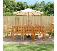 YUOTYRKTEJRSG Sedie da Giardino 8 pz 56x55,5x90 cm Legno Massello di Acaciapoltrone da giardino sdraio da giardino sdraio da esterno sedie da esternoAdatto a patii da giardino