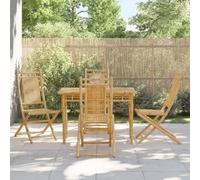 YUOTYRKTEJRSG Sedie da Giardino Pieghevoli 4 pz 46x66x99 cm in Bambùsedie da esterno sdraio da esterno sdraio da giardino sedia sdraio da esternoAdatto a patii da giardino