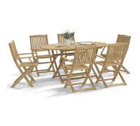 YUOTYRKTEJRSG Sedie Giardino Pieghevoli 6 pz 54,5x58x90cm Massello Acaciasedia sdraio da esterno sedie da esterno poltrone da giardino sdraio da esternoAdatto a patii da giardino
