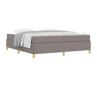 YUOTYRKTEJRSG Upholstered Bed Frame with Mattress Talpa 180 x 200 cm Fabric Platform Bed Modern Double Size No Box Spring Needed Easy Assembly