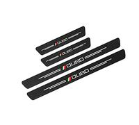 YUPACK 4 Pezzi Battitacco per Auto, per Fi-at Ranch Sedici, Fibra di Carbonio, Barre di Protezione per Battitacco, Accessori per Adesivi Decorativi Styling Interno, QUBO