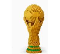 YUPDFGB Set di blocchi per trofei da calcio, trofeo 3D per la Coppa del Mondo, kit modello fai da te, altezza 142 mm, regalo per ragazzi dai 12 anni in su, ragazze e appassionati di sport adulti