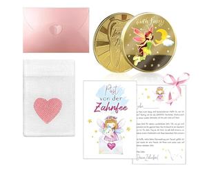 YUPDFGB Set regalo per bambini, regalo per il tempo della fatina dei denti, Denti Fata Monete Regali per Ragazze Ragazzi, Dente Perso, Souvenir Regali per Bambini