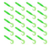 YUPEIUKLI 20 Confezioni di Esche Artificiali morbide per la Pesca, Esche galleggianti ad Alta Elasticità per molteplici Tecniche