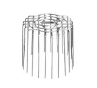 YUPEIUKLI Copriscarico Anti-Roditori in Acciaio, Design a Maglia Curva, Facile da Proteggere dai Roditori, Resistente per la Difesa dei Tubi del Bagno e della Cucina